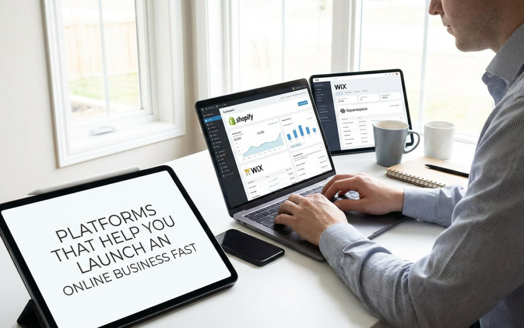 13 Expert-Recommended Platforms That Help You Launch an Online Business Fast