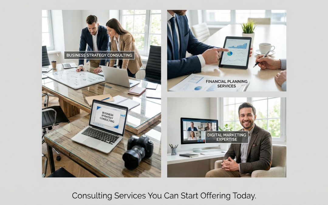 Expert-Recommended Consulting Services You Can Start Offering Today
