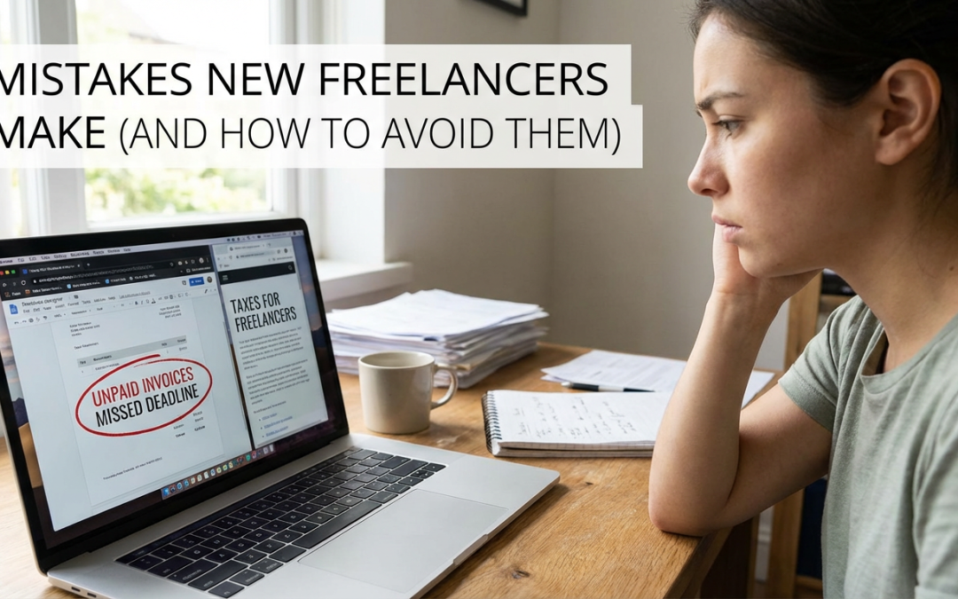 Practical Guide: 12 Mistakes New Freelancers Make (And How to Avoid Them)